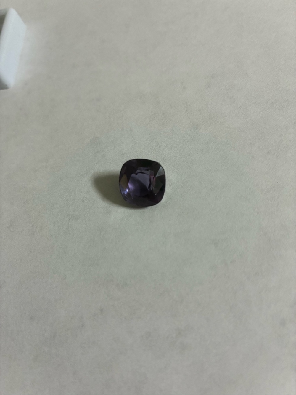 Cushion Cut Purple cushion cut 7.5 lab grown sapphire AAA grade clear 7.5 carats